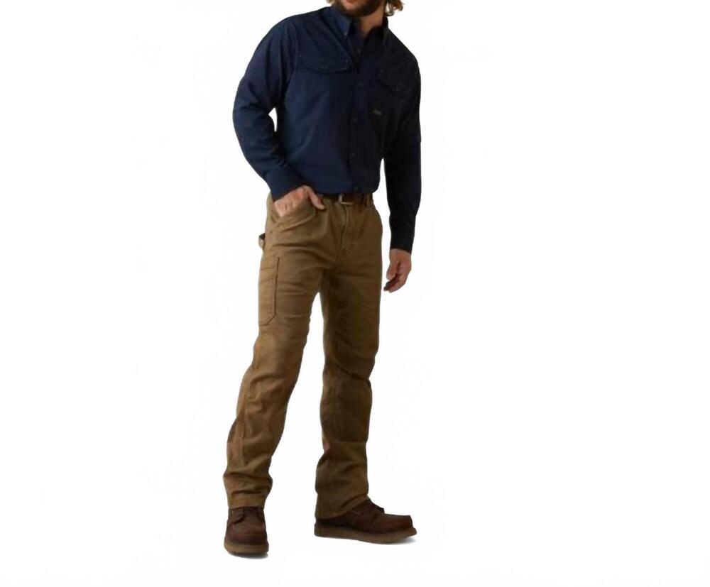 NEW ARIAT made tough venttek durastretch long sleeve work shirt in navy
